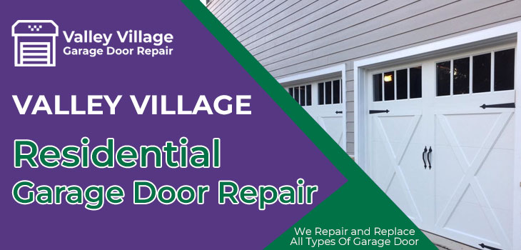 residential garage door repair in Valley Village